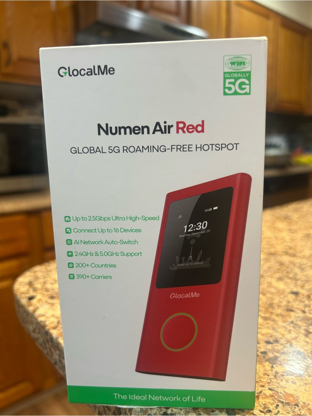 Numen Air Red 5G Global Roaming-Free Hotspot
